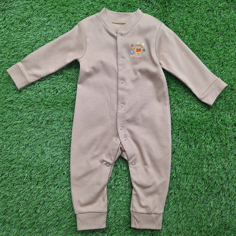 TBS - Pack of 2 Sleep Suits - Vol 02-25 - Brown & Fish