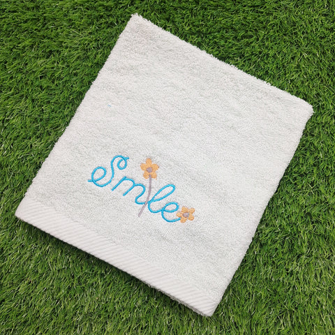 Just Baby - Embroidered Bath Towel