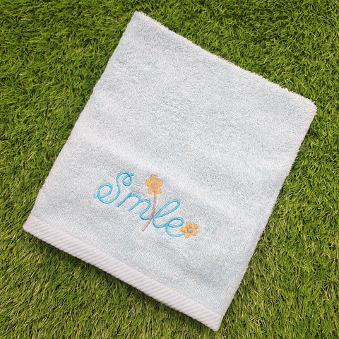 Just Baby - Embroidered Bath Towel