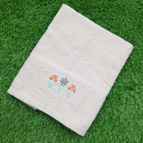Just Baby - Embroidered Bath Towel