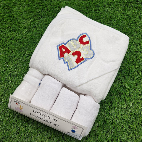 5 Pieces - Characters - Bath Towel Gift Set