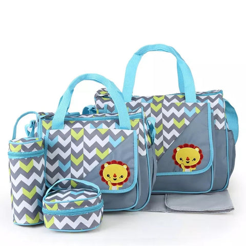 5 Pieces Animals Bag Set
