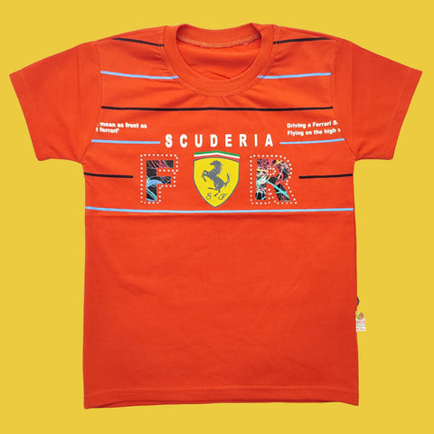 T-Shirt - Ferrari - Orange