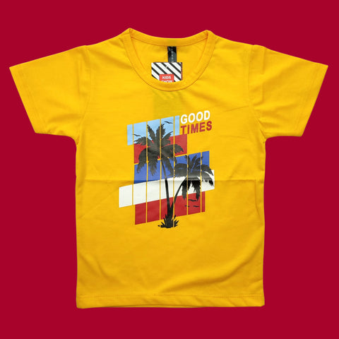 T-Shirt - Good Times - Yellow