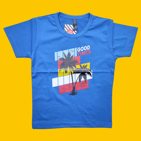 T-Shirt - Good Times - Blue