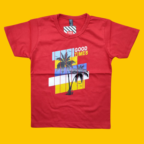 T-Shirt - Good Times - Red