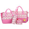 5 Pieces Flowers Bag Set