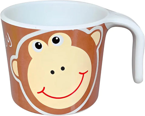 5 Pieces Bamboo Fiber Feeding Set - Monkey - Box