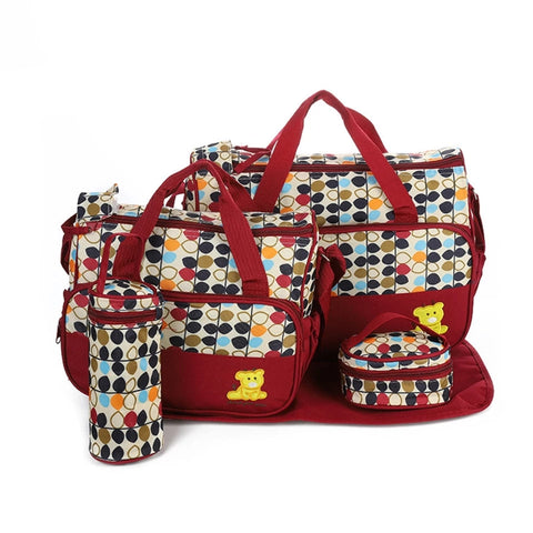 5 Pieces Shapes Bag Set