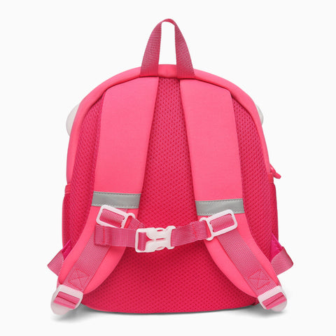 School Bag - Dark Pink - Cat - DW07