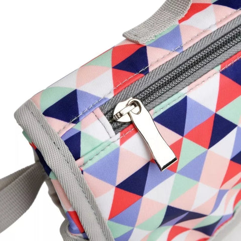 Diaper Clutch - Black Triangles