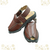 Peshawari Chappal Kaptaan - Brown