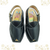 Peshawari Chappal Kaptaan - Black