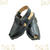 Peshawari Chappal Kaptaan - Black