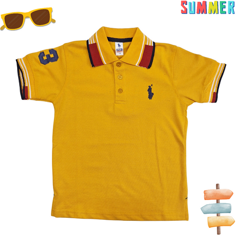 RL - Polo - T-Shirt - Mustard 3