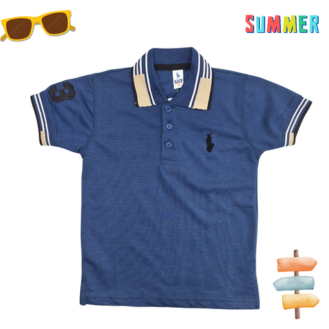 RL - Polo - T-Shirt - Navy Blue 3