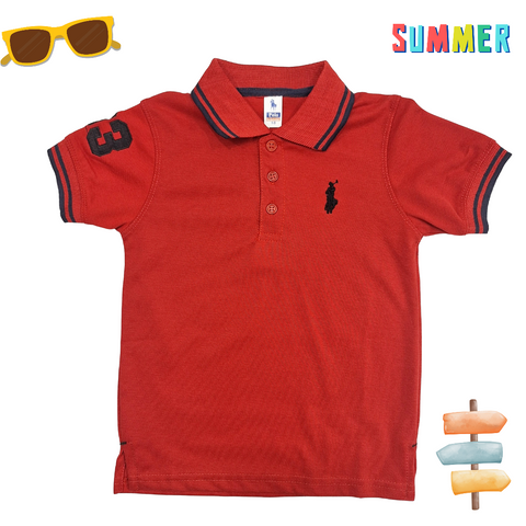 RL - Polo - T-Shirt - Red 3