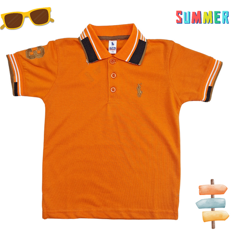 RL - Polo - T-Shirt - Orange 3