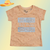 Floral - Cropped T-Shirt - Be You - Peach