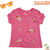 Floral - Cropped T-Shirt - Floral - Pink