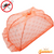 Stainless Steel - Foldable Umbrella Mosquito Net - Orange