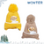 Street Six - Pack of 2 Caps - Cat - Yellow & Brown