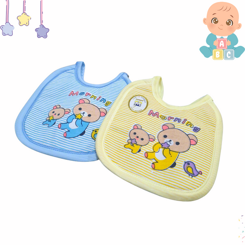 Pack of 2 - Game Bibs - Long - Yellow & Blue