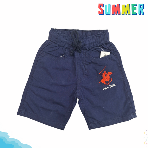 Basic Shorts - Polo Club - Navy Blue - Boy