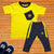 Super Kid - Short Sleeves - Track Suit - Yellow