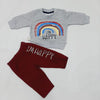 Nijntje Suit - Happy Grey Maroon