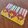 Pack of 6 Face Towels - Multi Lines