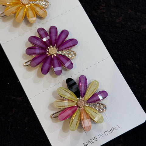 Metal Pins - Flowers