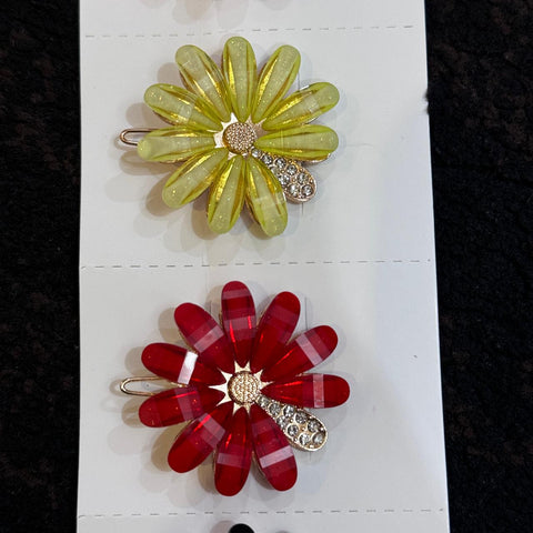Metal Pins - Flowers