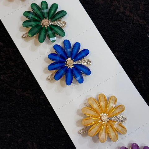 Metal Pins - Flowers