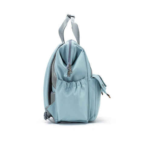 Ellie & Luke - Waterproof Diaper Backpack - Green