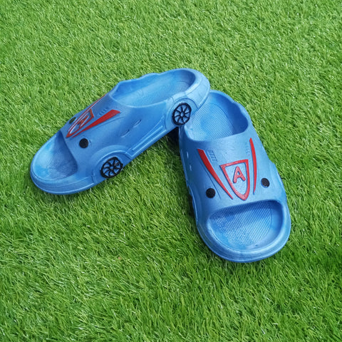Summer Soft Slipper - Car - Blue