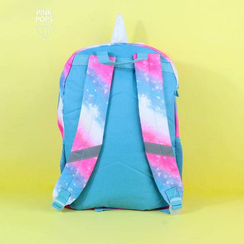 School Bag - Unicorn - Blue
