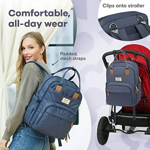 Chytsmx - Diaper Backpack - Blue