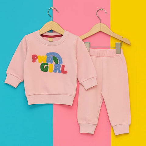 Wow - 2 Pieces - Suit Set - Pink - Girl - 25