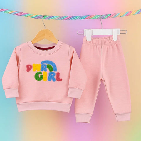 Wow - 2 Pieces - Suit Set - Pink - Girl - 25