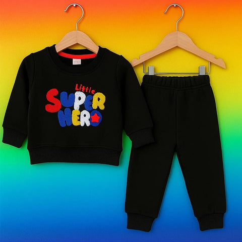 Wow - 2 Pieces - Suit Set - Black - Hero - 25