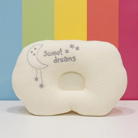 Hudson - Quilted Pillow - Off White - Sweet Dreams