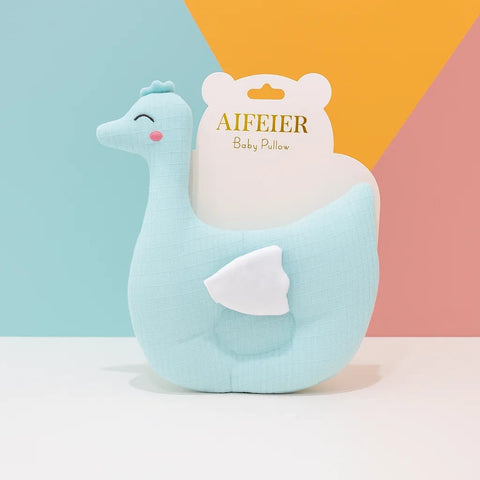 Aifeier - Quilted Pillow - Green - Swan