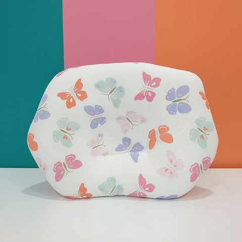Hudson - Quilted Pillow - White - Butterfly