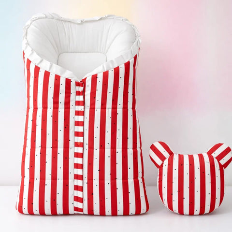 Velvet - Carry Nest - Red - Stars & Stripes - 25