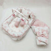 2 in 1 Play Gym & Snuggle Bedset - Pink Hearts