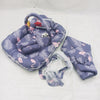 2 in 1 Play Gym & Snuggle Bedset - Purple Flamingo