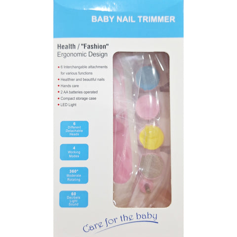 Electric Nail Clipper – Baby Nail Trimmer Clipper Set
