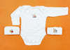 Carter's Pack of 3 Full Sleeves Body Suits - White