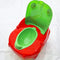 Car Training Seat - Green & Red